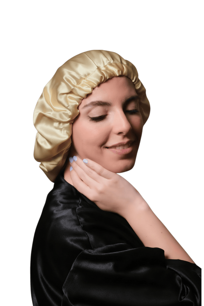 silkburys 100% Silk Hair Bonnet & Sleep Cap (Inside & Out)