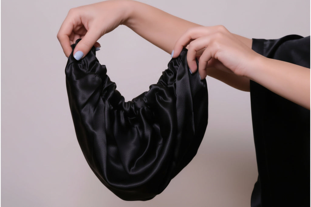 silkburys 100% Silk Hair Bonnet & Sleep Cap (Inside & Out)