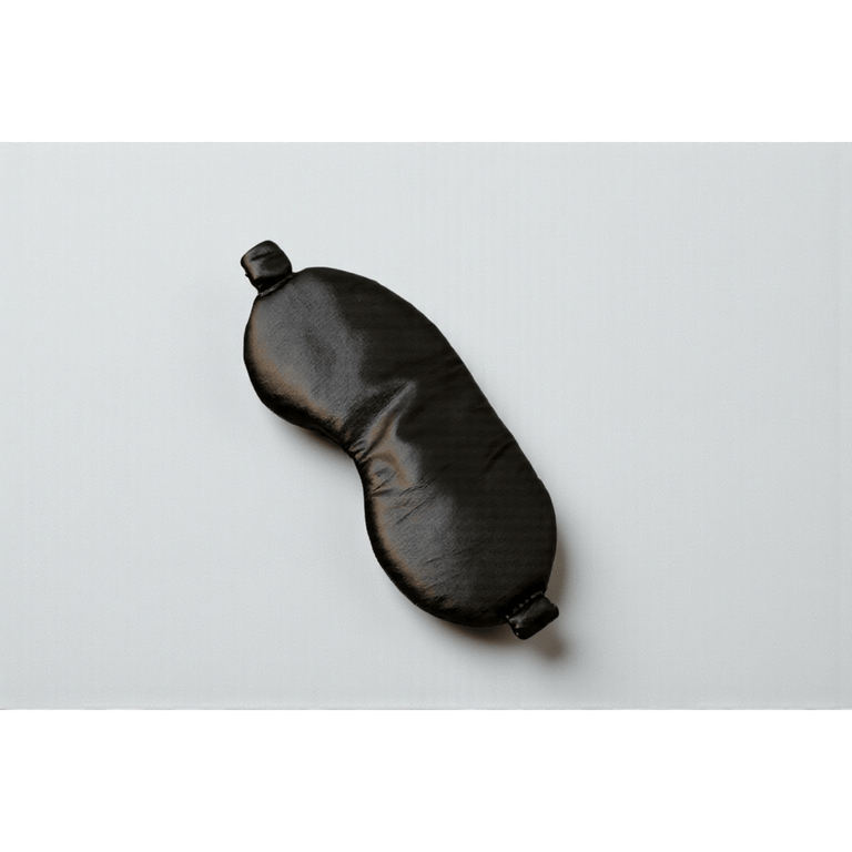 silkburys Black Silk Eye Sleeping Masks