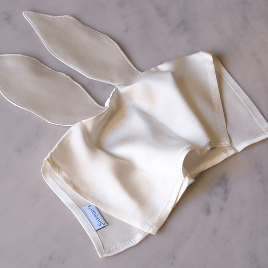 Silk Baby comforter or soother used to comfort baby , gentle on skin